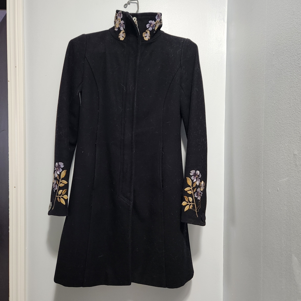 Candies Wool Emboidered Coat